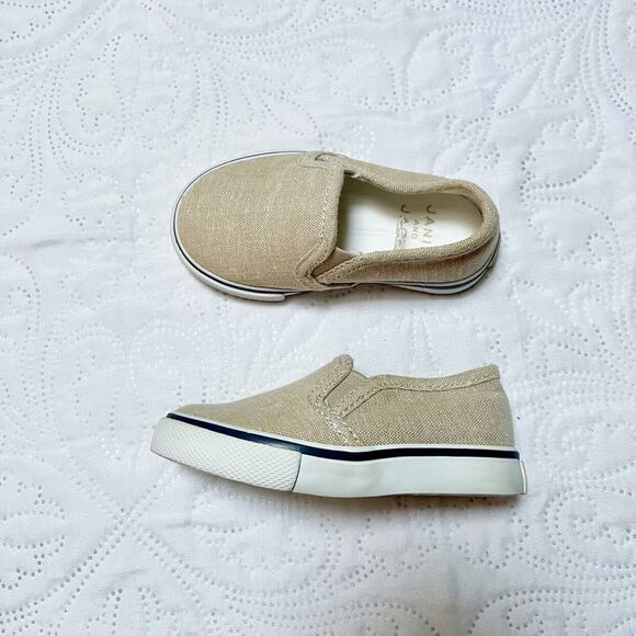 Janie And Jack Slip On Sneakers Size 5 - Picture 2 of 10